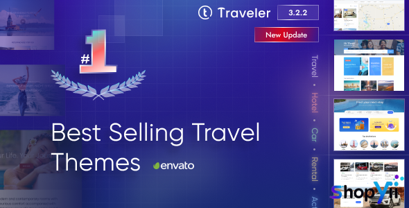 Traveler v3.2.2 - Travel Booking WordPress Theme