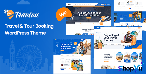 Travivu v1.0.6 - Travel & Tour Booking WordPress Theme