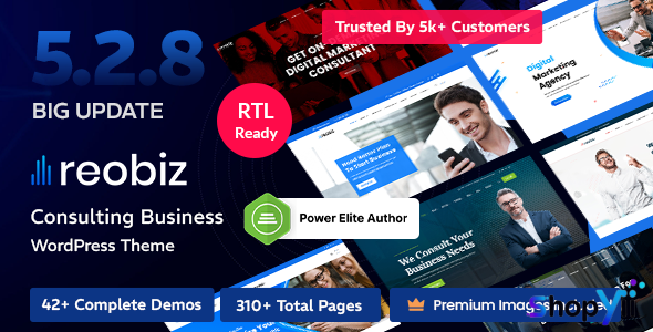 Reobiz v5.2.8 - Consulting Business WordPress Theme