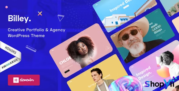 Billey v2.1.3 - Creative Portfolio & Agency WordPress Theme