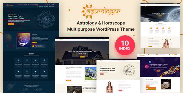 Astrologer v2.5 - Horoscope and Astrology WordPress Theme