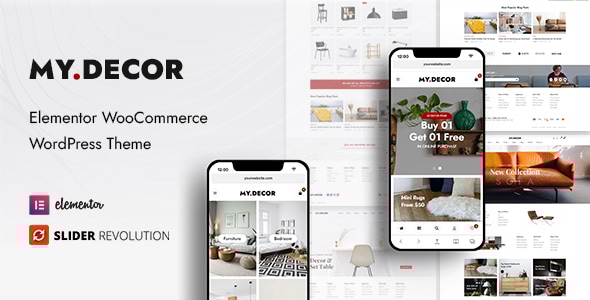 MyDecor v1.5.0 - Elementor WooCommerce WordPress Theme