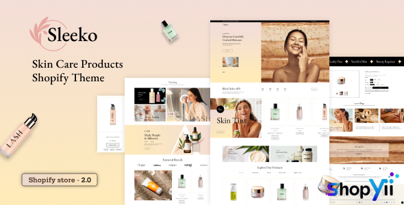 Sleeko - Beauty Cosmetics Shopify Theme