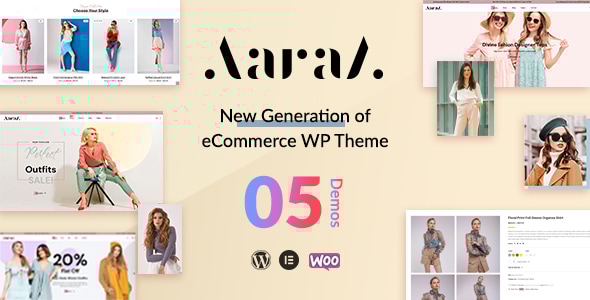 Aaraa v1.0.9 - Fashion Shop Theme