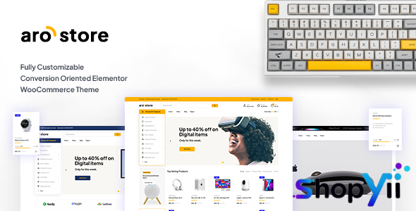 Arostore v1.2.1 – Electronics Store WooCommerce WordPress Theme
