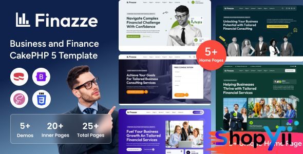 Finazze - Business and Finance CakePHP Template