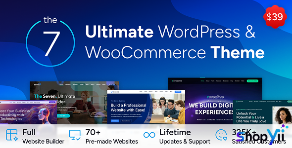The7 v12.7.0 - Website and eCommerce Builder for WordPress