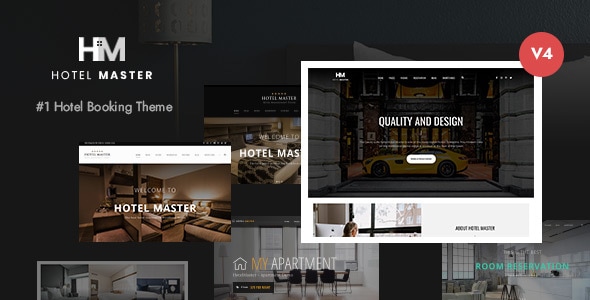Hotel Master v4.2.2 - Hotel Booking WordPress Theme