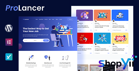 Prolancer v1.4.6 - Freelance Marketplace WordPress theme