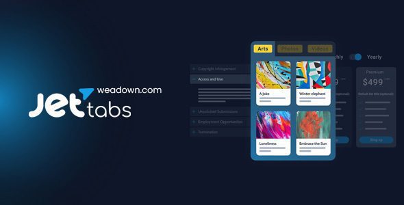 JetTabs 2.2.10 – Tabs, Toggles and Accordion blocks for Elementor