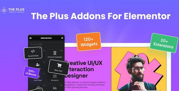 The Plus 6.3.11 – Addon for Elementor Page Builder WordPress Plugin
