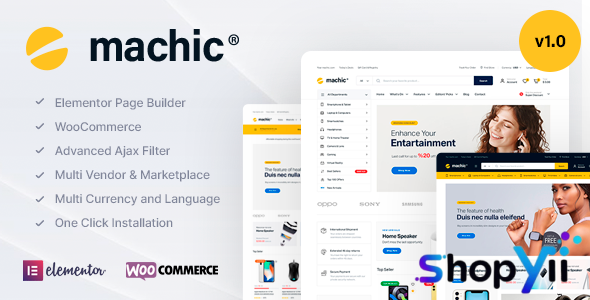 Machic v1.5.5 - Electronics Store WooCommerce Theme