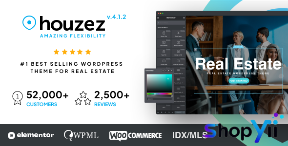Houzez v4.1.2 - Real Estate WordPress Theme